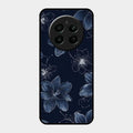 Blue Blossom Kindle Glass Phone Cover For Realme P1 5G