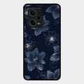 Blue Blossom Kindle Glass Phone Cover For Redmi Note 12 Pro 5G