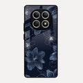 Blue Blossom Kindle Glass Phone Cover For Redmi Note 15 5G
