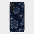 Blue Blossom Kindle Glass Phone Cover For Samsung Galaxy F34 5G