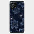 Blue Blossom Kindle Glass Phone Cover For Samsung Galaxy M53 5G