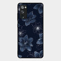 Blue Blossom Kindle Glass Phone Cover For Samsung Galaxy S20 Fe 5G