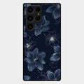 Blue Blossom Kindle Glass Phone Cover For Samsung Galaxy S26 Ultra 5G