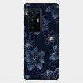 Blue Blossom Kindle Glass Phone Cover For Vivo X70 Pro Plus 5G