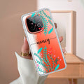 Blue Floral Customize Transparent Silicon Case For iQOO Neo 10 5G