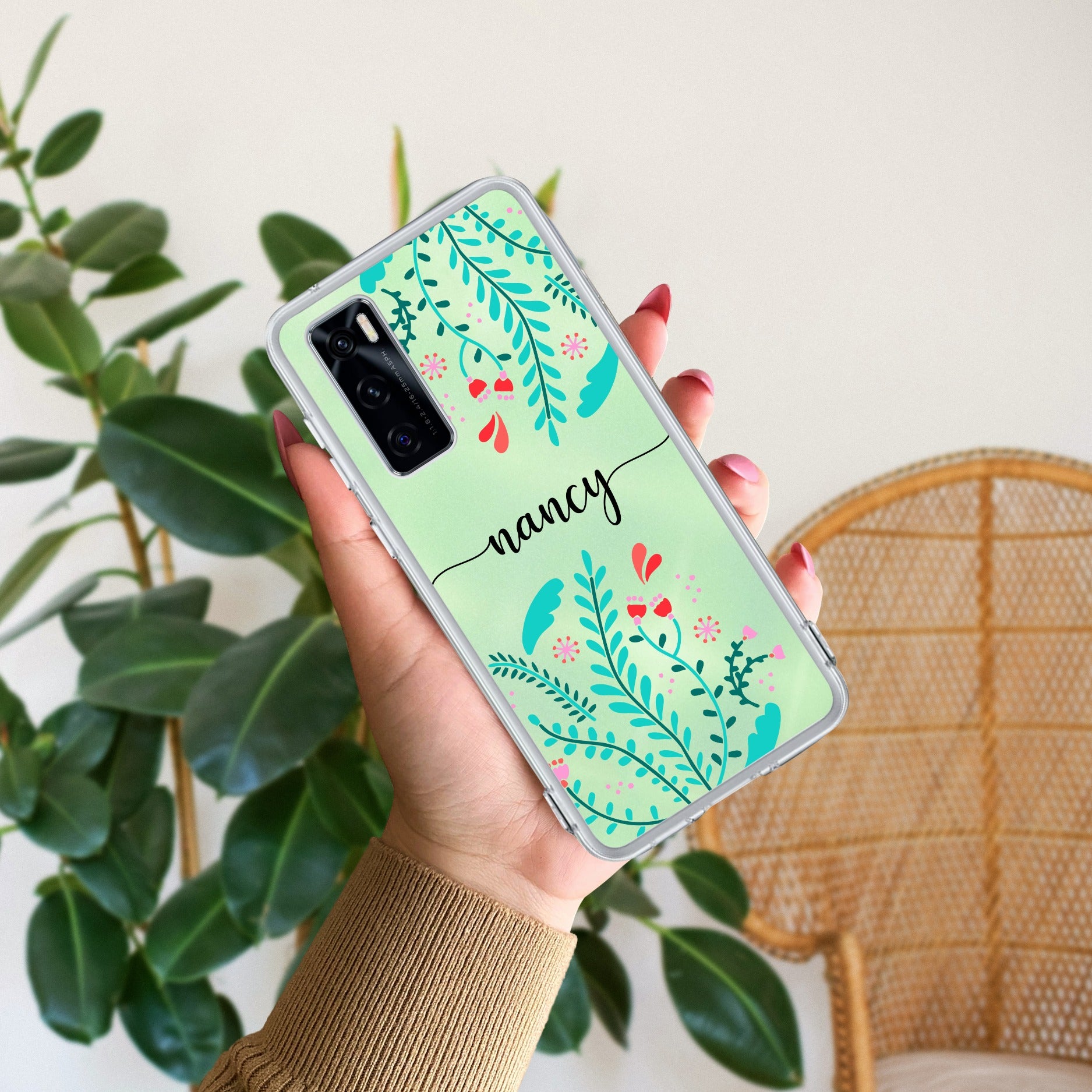 Couple Dream Transparent Silicon Case For Vivo V20 SE