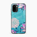Blue Flower Glass Phone Cover for OnePlus 15R 5G