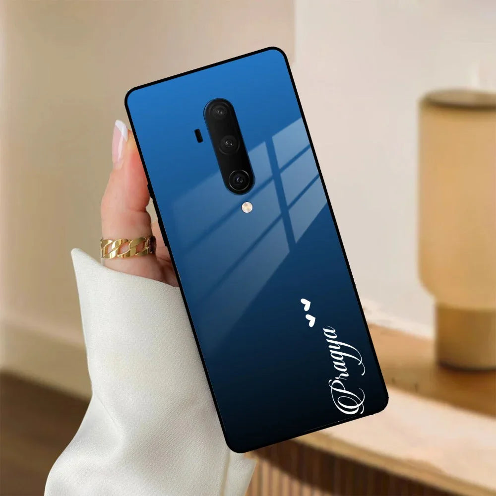 Blue Gradient Glass Case Cover For OnePlus - ShopOnCliQ