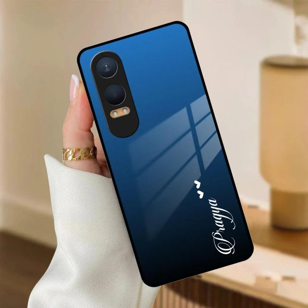 Blue Gradient Glass Case Cover For OnePlus - ShopOnCliQ