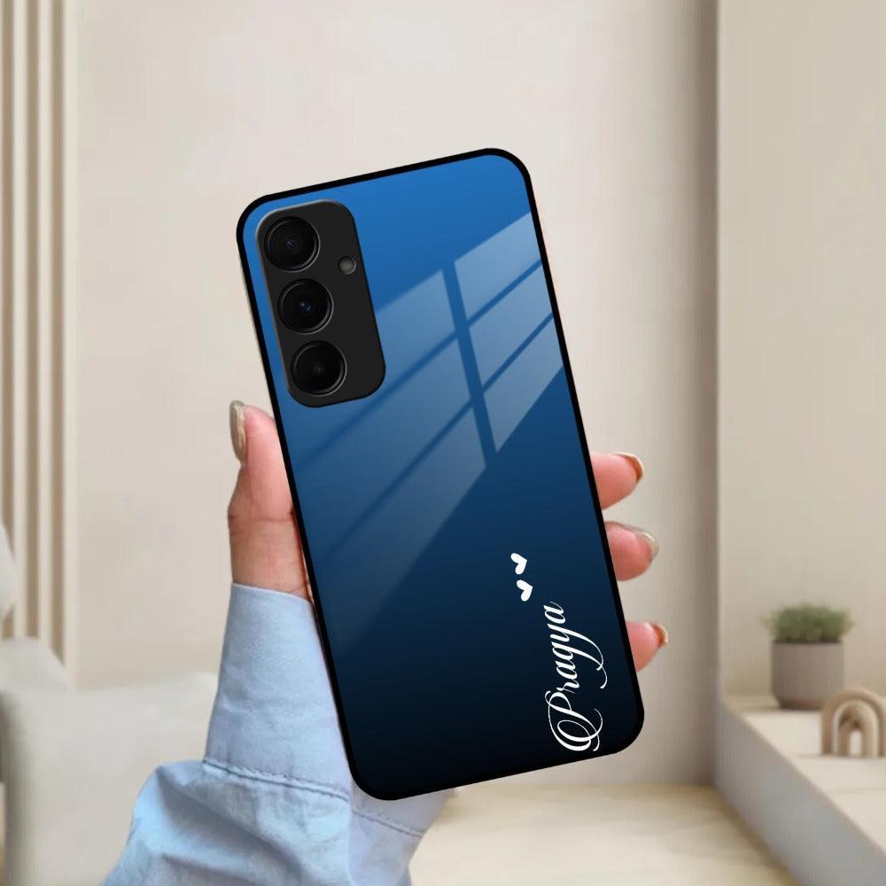 Blue Gradient Glass Case Cover For Samsung - ShopOnCliQ