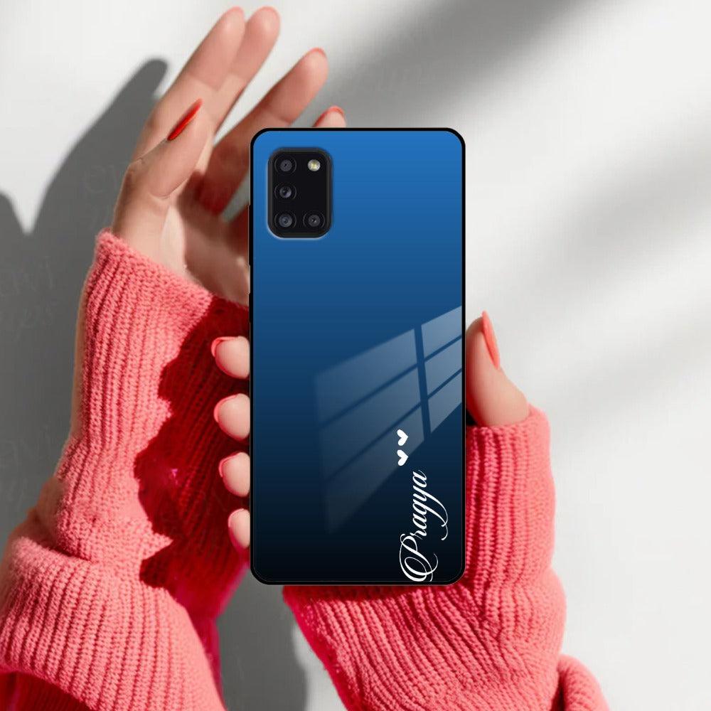 Blue Gradient Glass Case Cover For Samsung - ShopOnCliQ