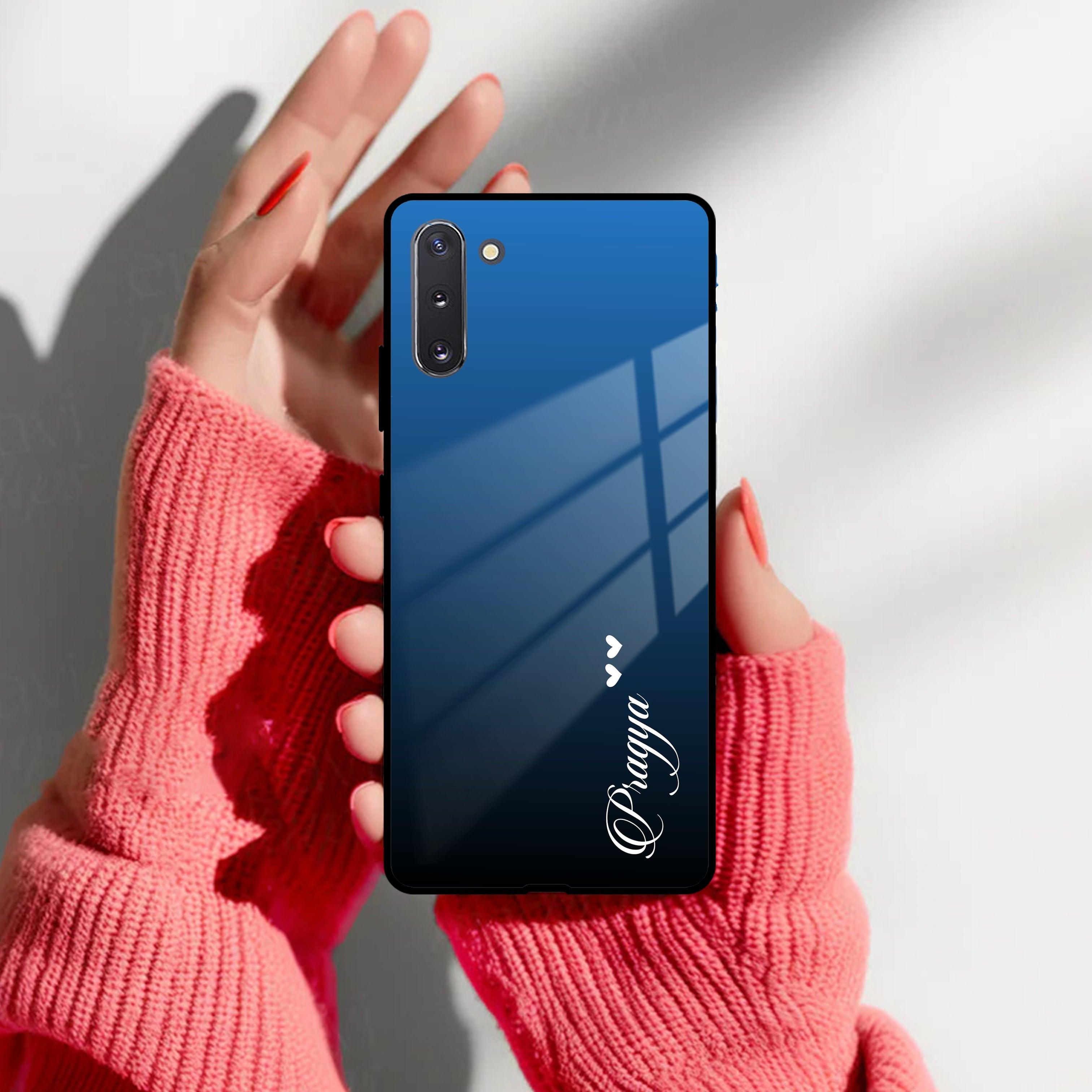 Blue Gradient Glass Case Cover For Samsung - ShopOnCliQ