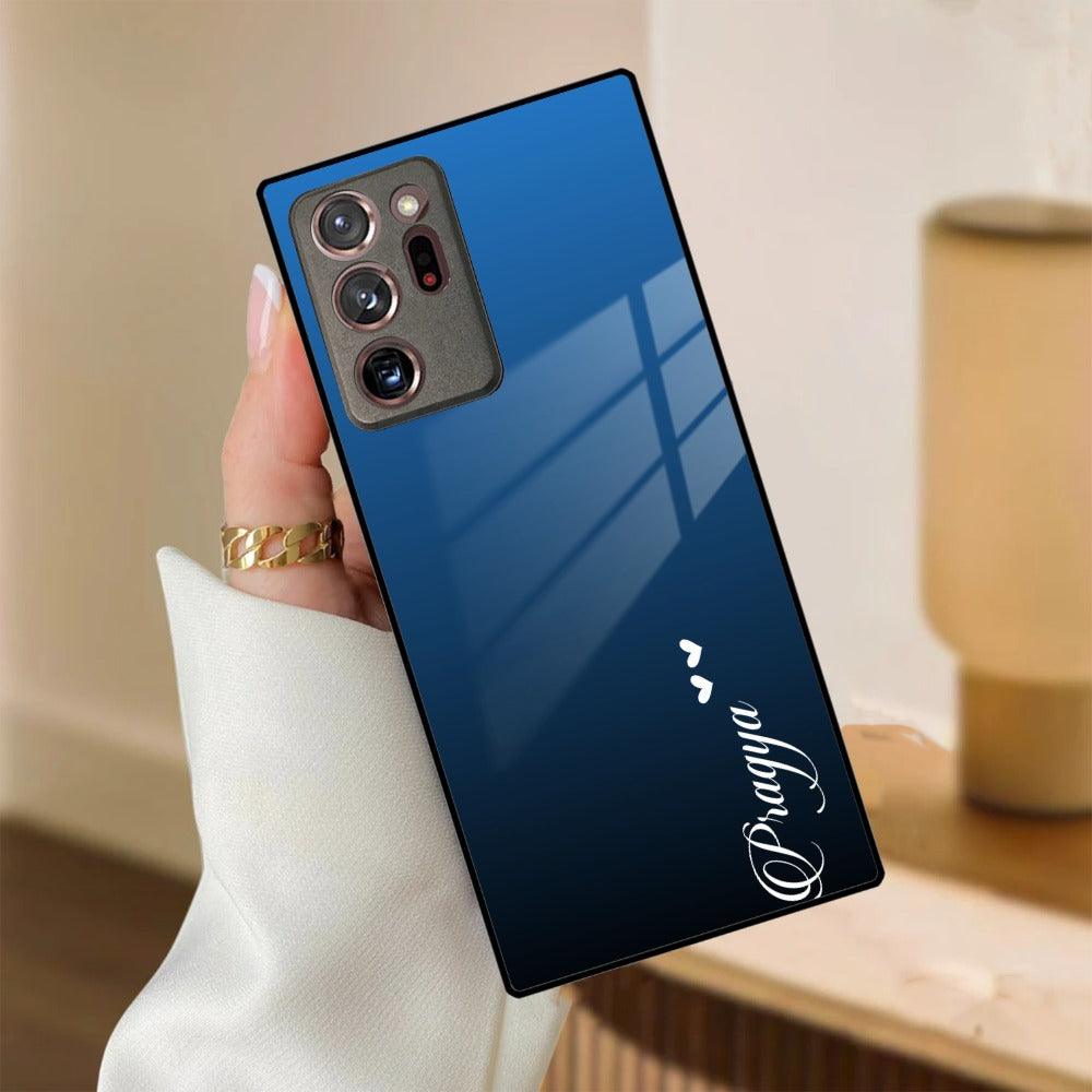 Blue Gradient Glass Case Cover For Samsung - ShopOnCliQ