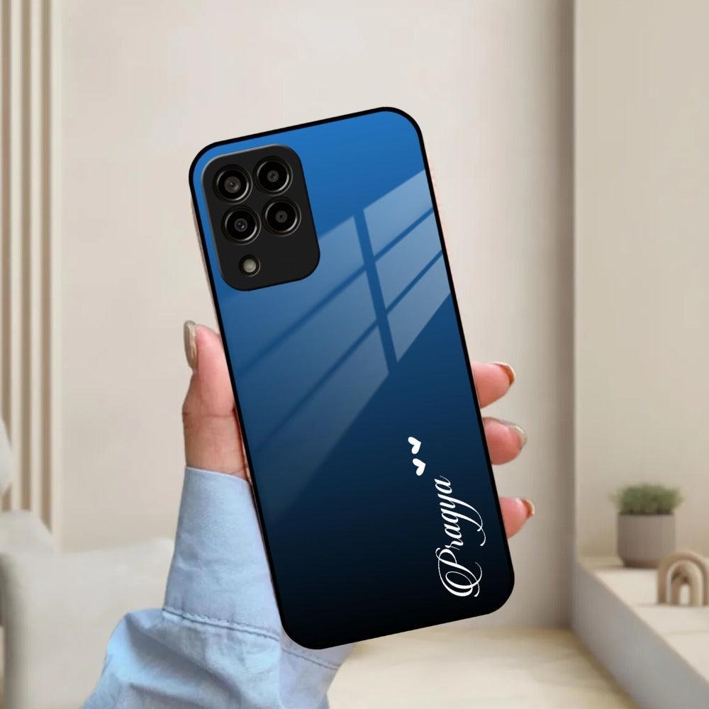 Blue Gradient Glass Case Cover For Samsung - ShopOnCliQ