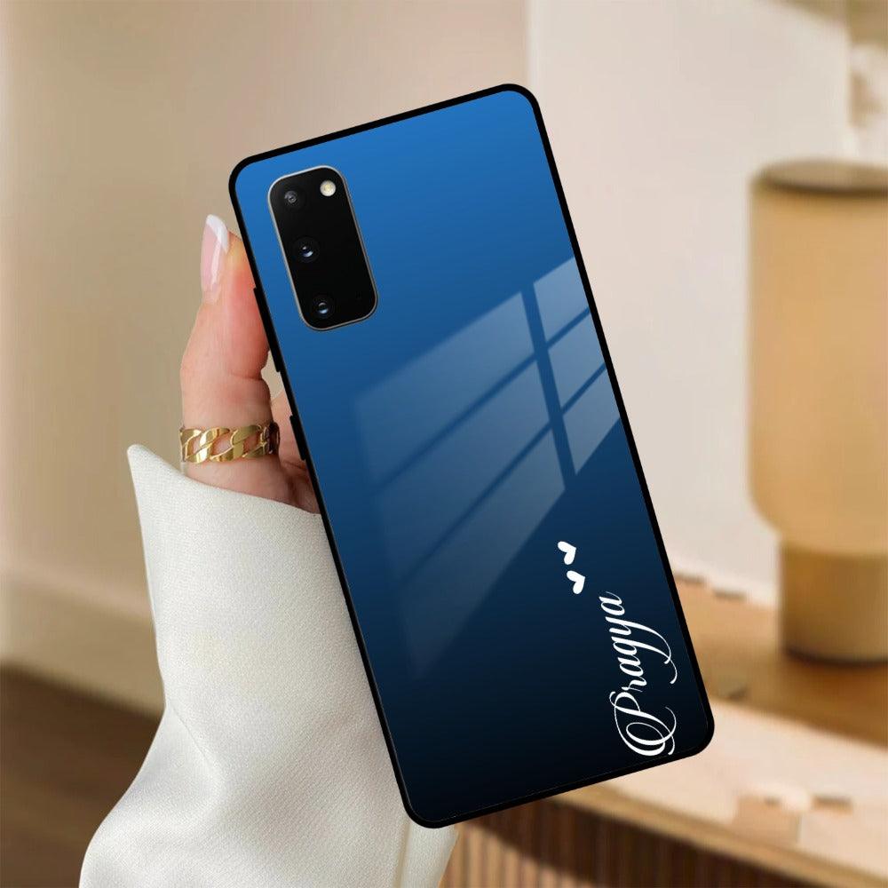 Blue Gradient Glass Case Cover For Samsung - ShopOnCliQ