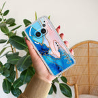 Blue Gradient Marble Customize Anti Yellow Case For Nothing Phone 2a Plus