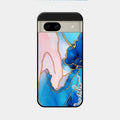 Blue Marble Glossy Metal Case Cover For Google Pixel 8A 5G
