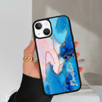 Blue Marble Glossy Metal Case Cover For iPhone - ShopOnCliQ