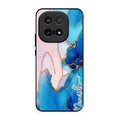 Blue Marble Glossy Metal Case Cover For iQOO 15 5G