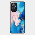 Blue Marble Glossy Metal Case Cover For Oneplus 9 5G