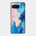 Blue Marble Glossy Metal Case Cover For Oneplus Nord 4 5G