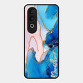 Blue Marble Glossy Metal Case Cover For Oneplus Nord Ce 4 5G