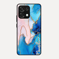 Blue Marble Glossy Metal Case Cover For Oppo F31 5G