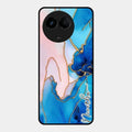 Blue Marble Glossy Metal Case Cover For Realme 11 5G