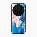 Blue Marble Glossy Metal Case Cover For Vivo X300 Pro 5G