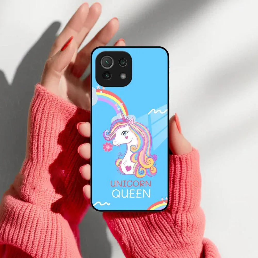 Blue Unicorn Queen Glass Phone Case For Redmi/Xiaomi - ShopOnCliQ