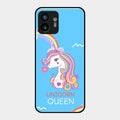 Blue Unicorn Queen Glass Phone Case For Nothing Phone 2