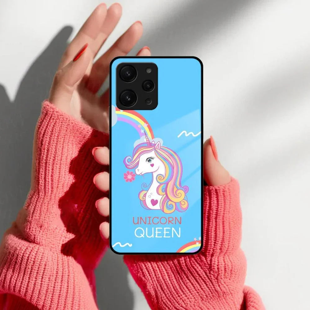 Blue Unicorn Queen Glass Phone Case For Redmi/Xiaomi - ShopOnCliQ