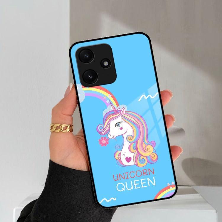 Blue Unicorn Queen Glass Phone Case For Redmi/Xiaomi - ShopOnCliQ