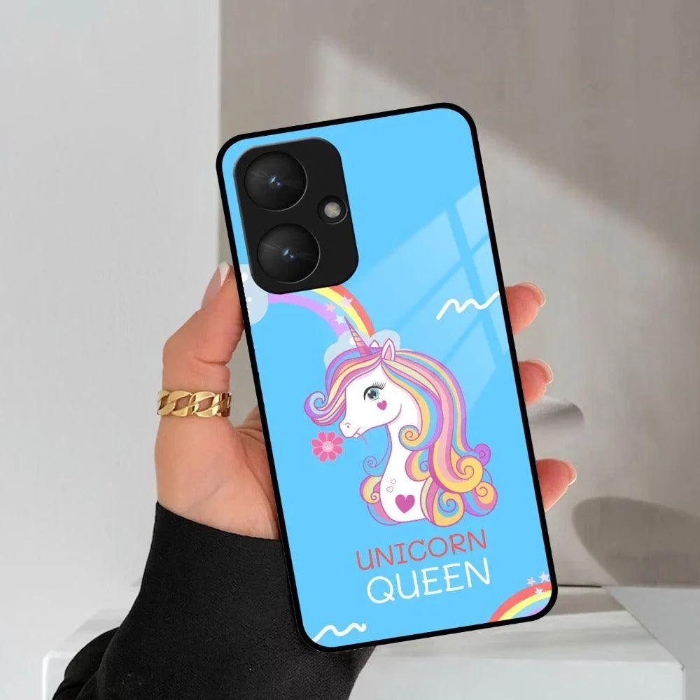 Blue Unicorn Queen Glass Phone Case For Redmi/Xiaomi - ShopOnCliQ