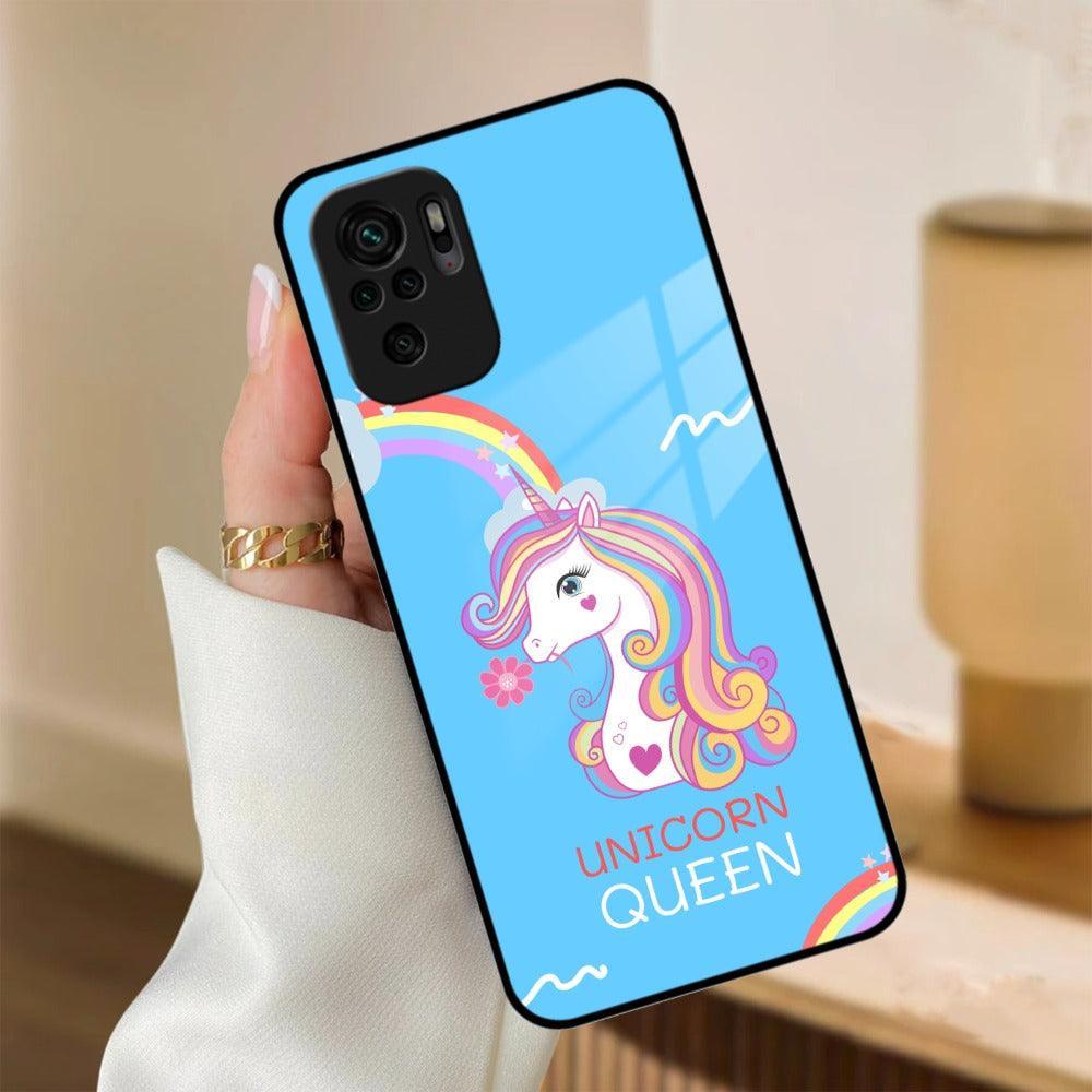 Blue Unicorn Queen Glass Phone Case For Redmi/Xiaomi - ShopOnCliQ