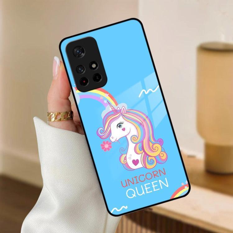 Blue Unicorn Queen Glass Phone Case For Redmi/Xiaomi - ShopOnCliQ