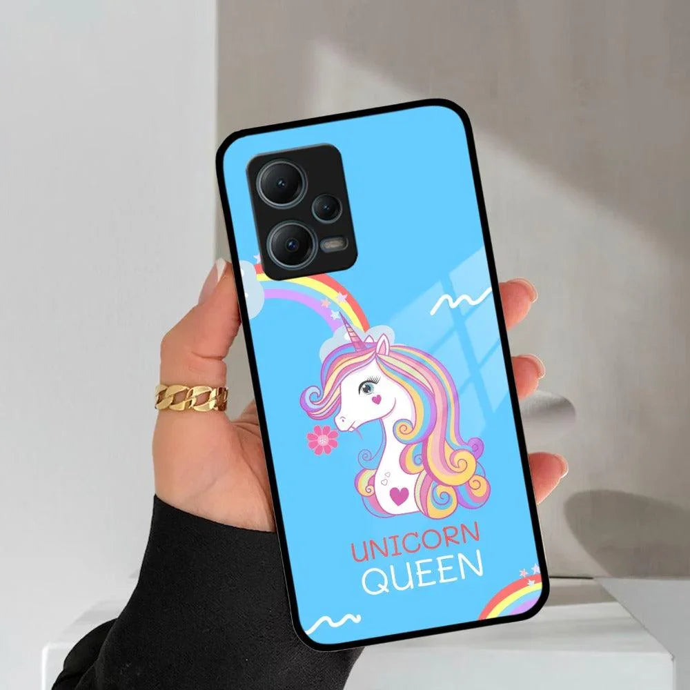 Blue Unicorn Queen Glass Phone Case For Redmi/Xiaomi - ShopOnCliQ