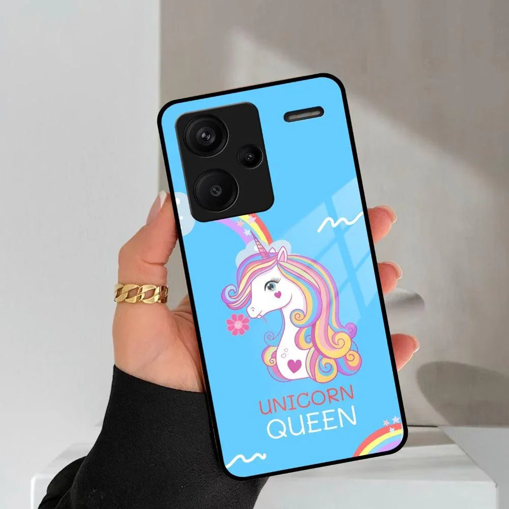 Blue Unicorn Queen Glass Phone Case For Redmi/Xiaomi - ShopOnCliQ