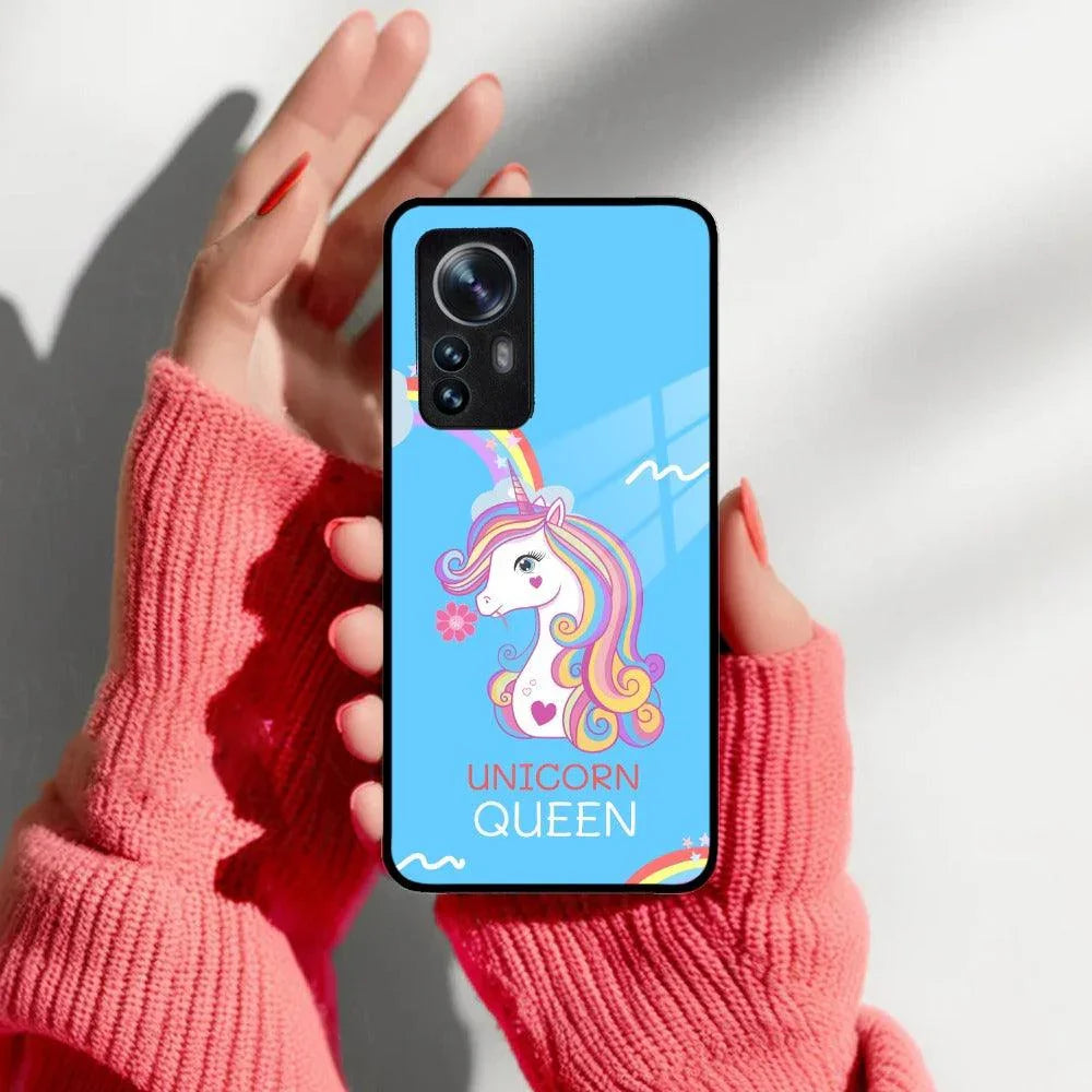 Blue Unicorn Queen Glass Phone Case For Redmi/Xiaomi - ShopOnCliQ