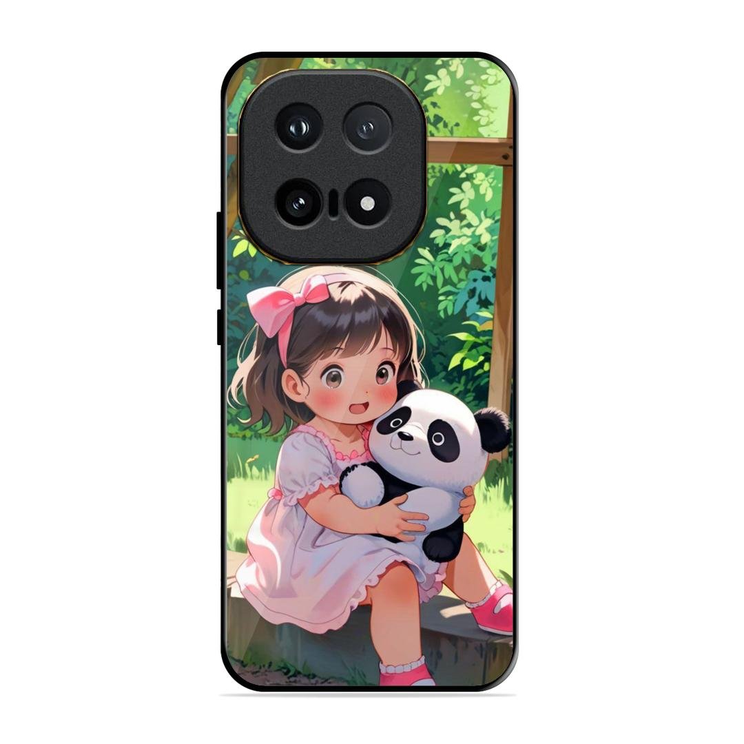 Blush & Panda Glass Case Cover For iQOO 15 5G