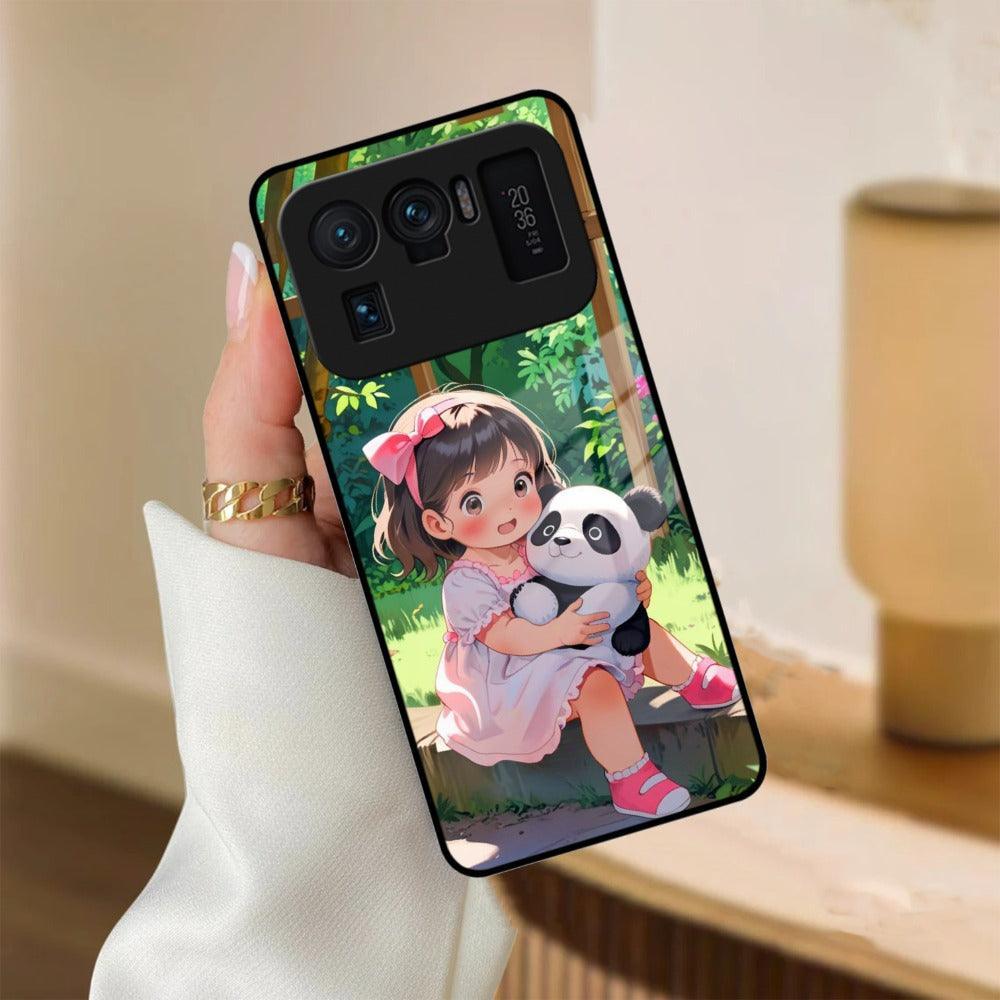 Blush & Panda Glass Case Cover For Redmi/Xiaomi - ShopOnCliQ