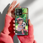 Blush & Panda Glass Case Cover For Motorola - ShopOnCliQ