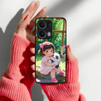 Blush & Panda Glass Case Cover For Oppo - ShopOnCliQ