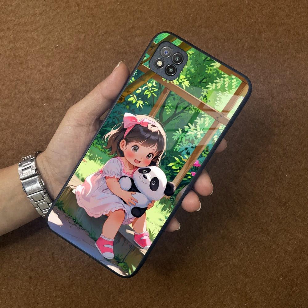 Blush & Panda Glass Case Cover For Poco - ShopOnCliQ