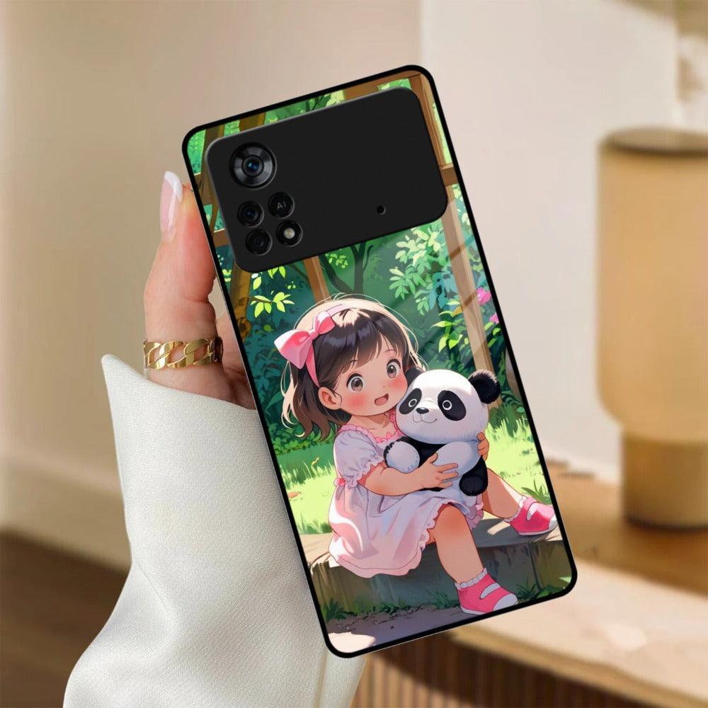 Blush & Panda Glass Case Cover For Poco - ShopOnCliQ