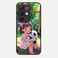 Blush & Panda Glass Case Cover For Realme 15X 5G