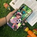 Blush & Panda Glass Case Cover For Realme/Narzo - ShopOnCliQ