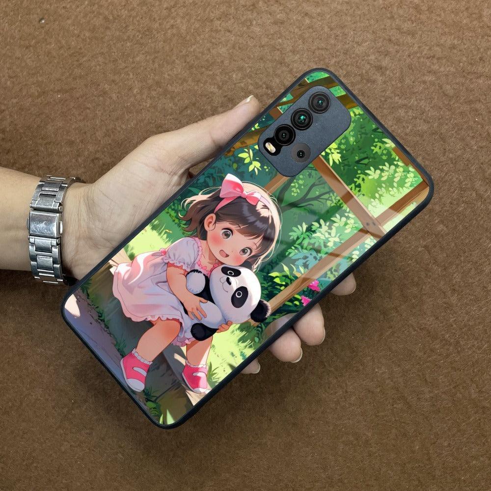 Blush & Panda Glass Case Cover For Redmi/Xiaomi - ShopOnCliQ