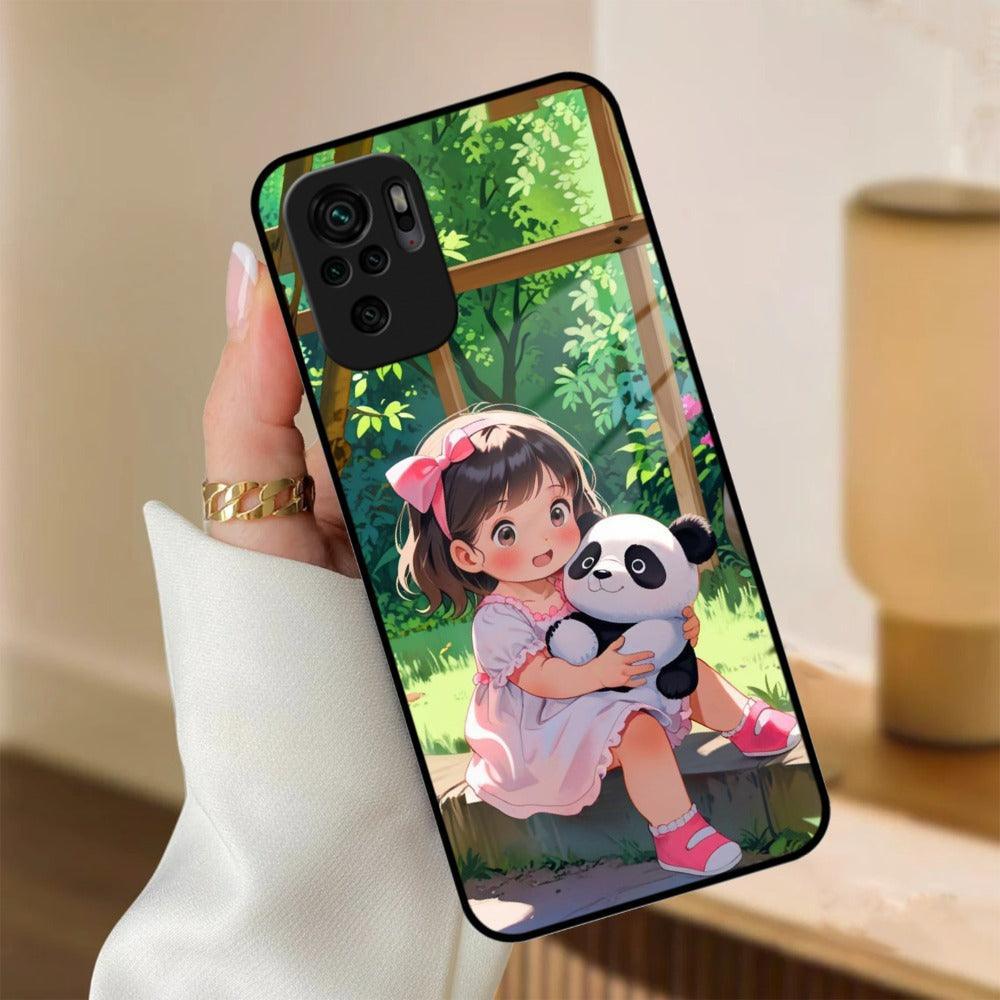 Blush & Panda Glass Case Cover For Redmi/Xiaomi - ShopOnCliQ