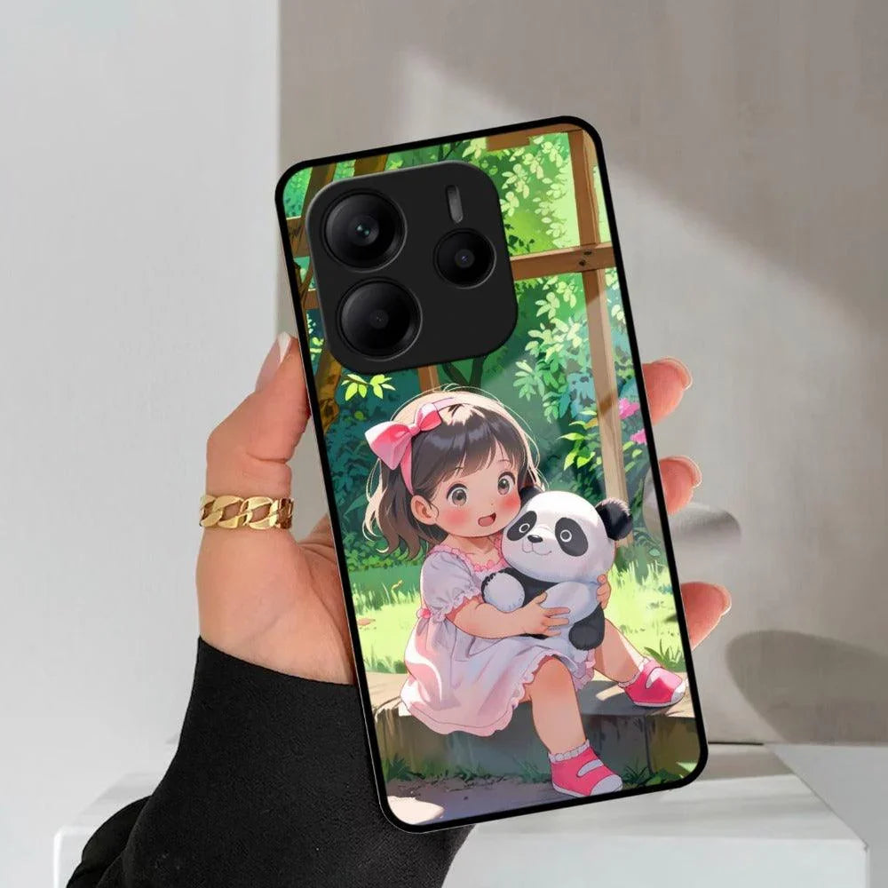 Blush & Panda Glass Case Cover For Redmi/Xiaomi - ShopOnCliQ